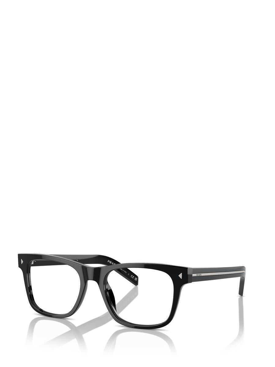 Ochelari de soare Prada Prada Eyewear Eyeglasses Black Barbati (BM 16141241) 2