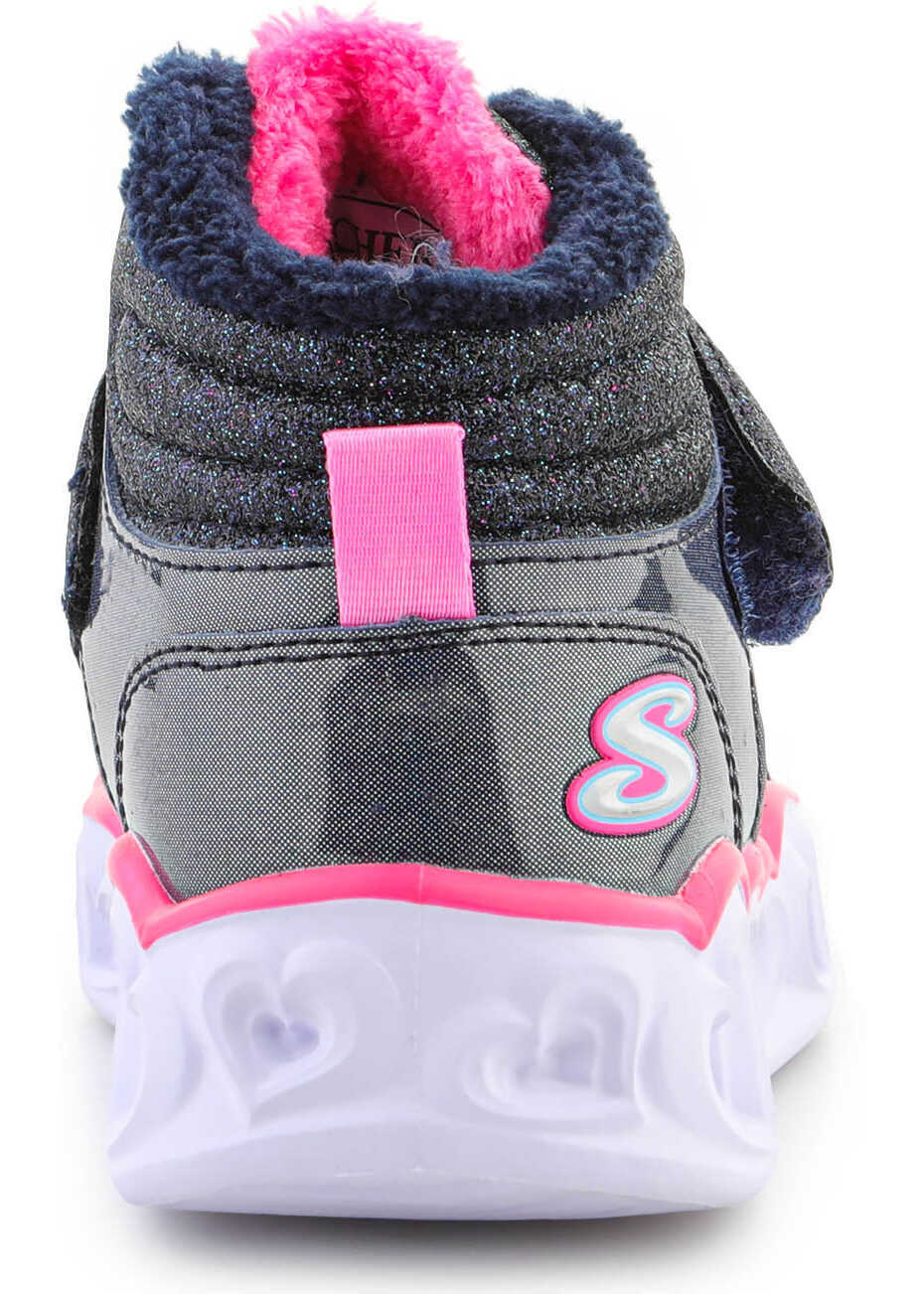 Cizme SKECHERS Brilliant Rainbow NVY/PNK Navy Baieti (BM 16147844) 5