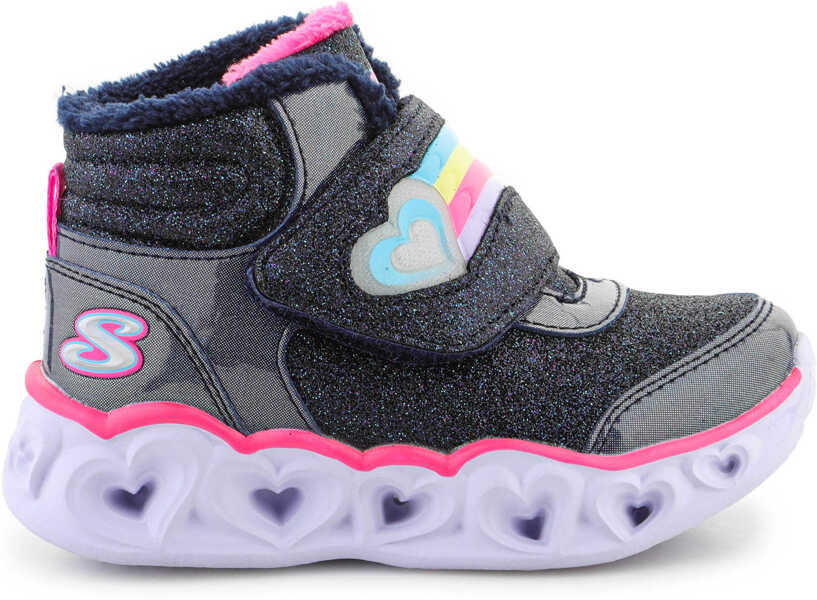 Cizme SKECHERS Brilliant Rainbow NVY/PNK Navy Baieti (BM 16147844) 6
