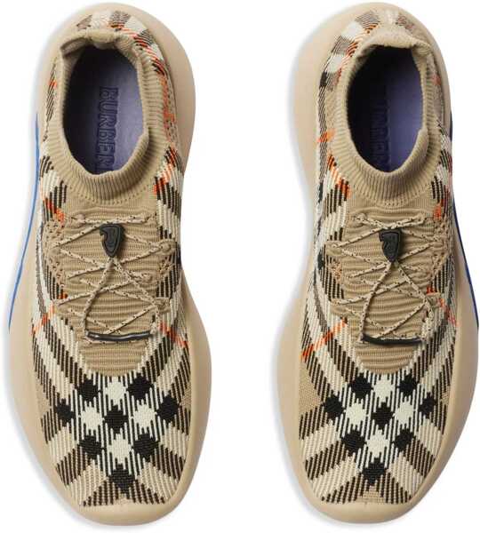 Sneakers Burberry Neptune Sneakers SAND IP CHECK Barbati (BM 16155521) 4