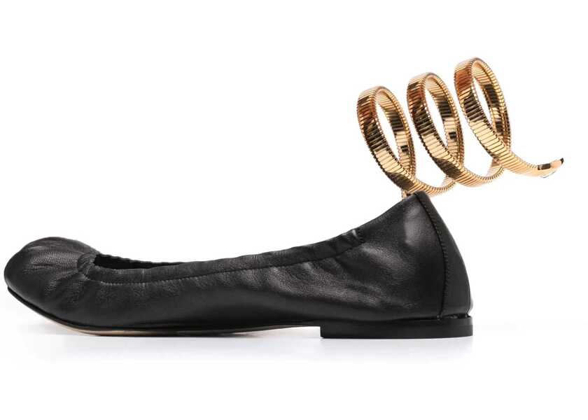 Balerini Rene Caovilla Juniper 10 Ballerinas BLACK Femei (BM 16155768) 3