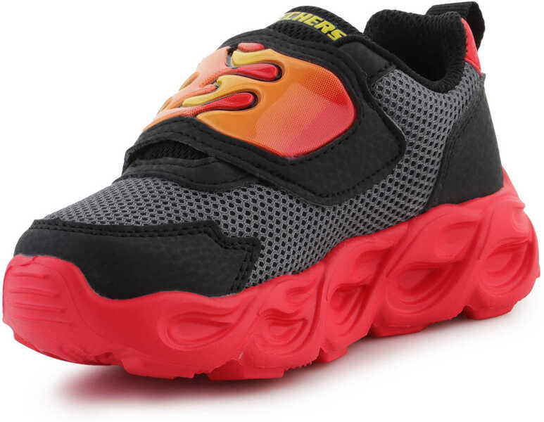 Sneakers SKECHERS Thermo Flash Flame Flow Black Red Black/Red Baieti (BM 16155840) 3