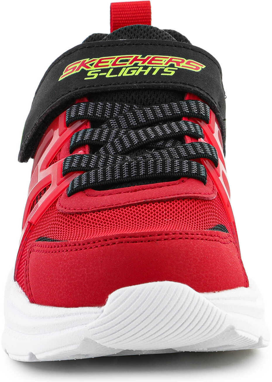 Sneakers SKECHERS S-Lights Prisma Trons Red/Black Red/Black Baieti (BM 16155843) 2