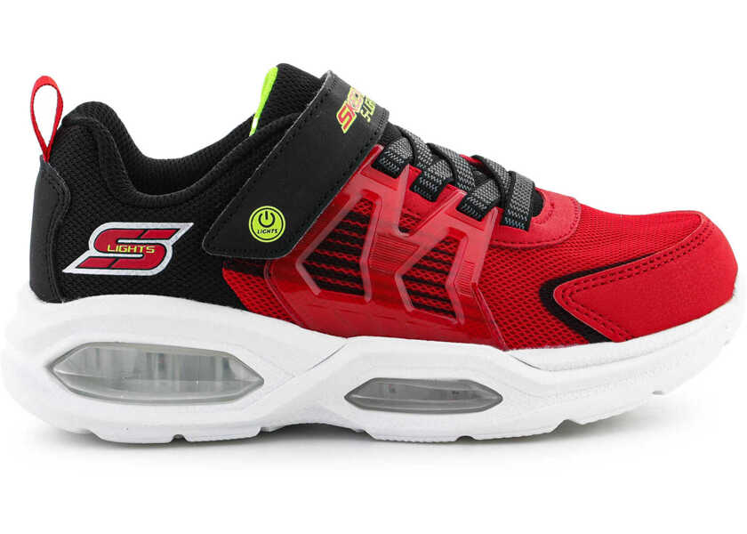 Sneakers SKECHERS S-Lights Prisma Trons Red/Black Red/Black Baieti (BM 16155843) 6