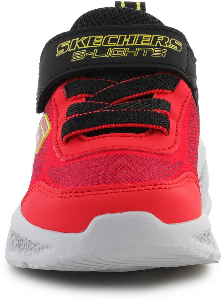 Sneakers SKECHERS S-Lights Meteor-Lights - Krendox Red/Black Baieti (BM 16155849) 2