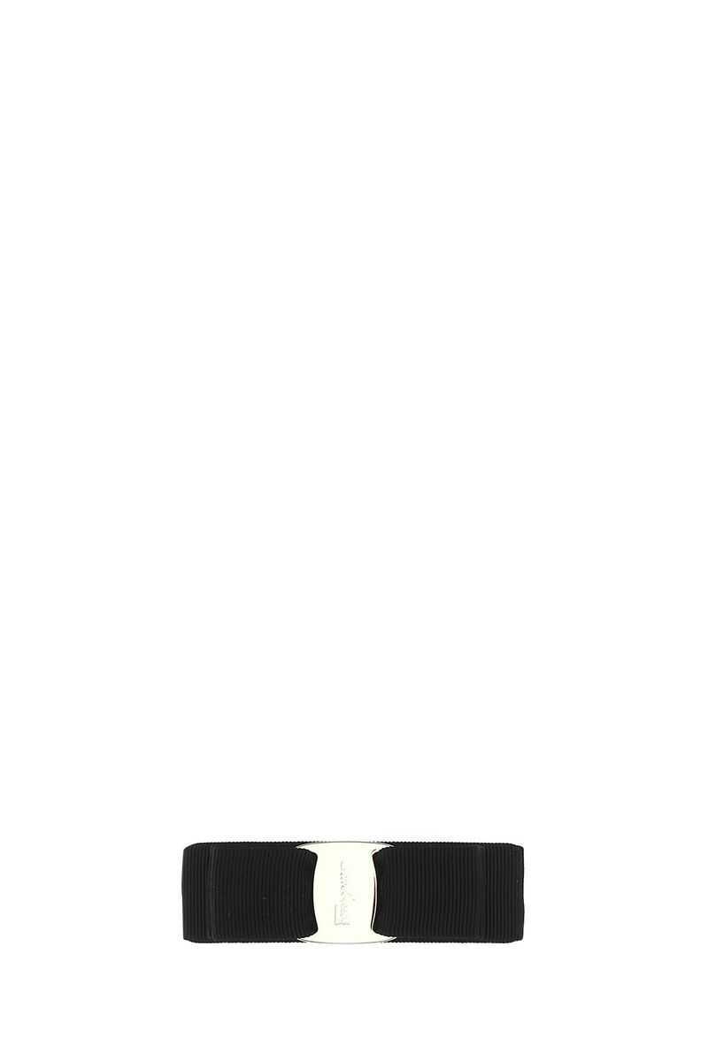 Palarii Salvatore Ferragamo Salvatore Ferragamo Hats And Headbands Black Femei (BM 16160256) 1