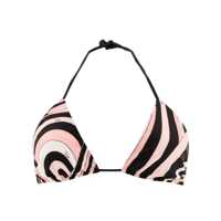 Sutiene Pucci Iride-Print Bikini Top Femei