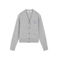Cardigane Maison Kitsuné Bold Fox Head Cardigan With Embroidery Femei