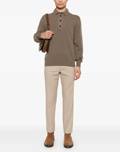 Pantaloni casual ZEGNA Straigth Leg Pants BEIGE Barbati (BM 16171485) 2