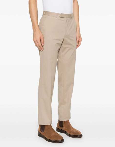 Pantaloni casual ZEGNA Straigth Leg Pants BEIGE Barbati (BM 16171485) 3