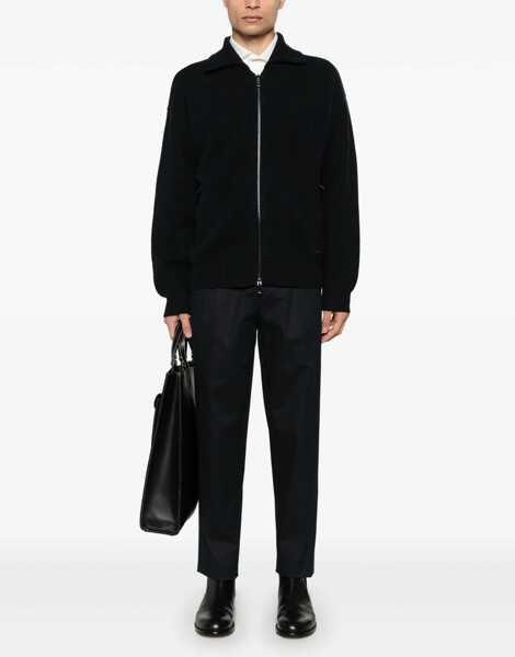 Pantaloni casual ZEGNA Straight Leg Pants BLACK Barbati (BM 16171644) 2