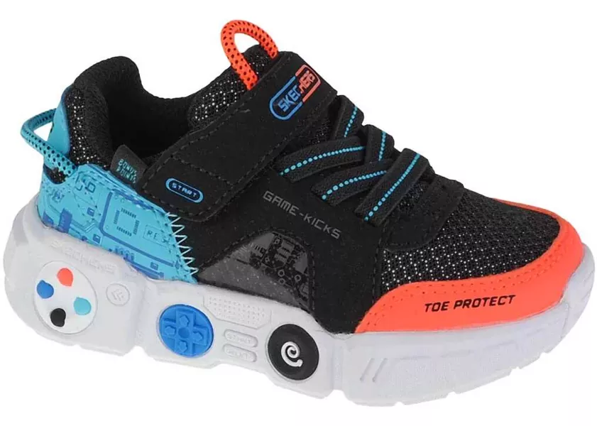 Sneakers SKECHERS Lil Gametronix Black Baieti (BM 16172133) 1