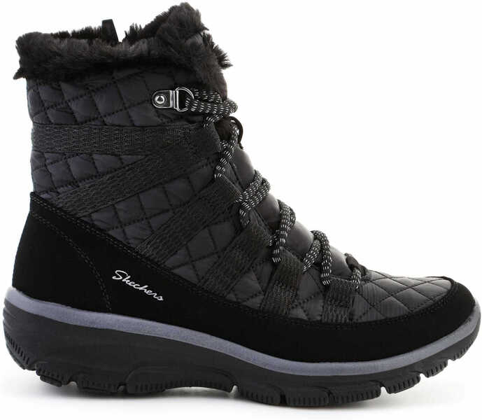 Cizme de iarna SKECHERS EASY GOING MORO STREET 167204 - BLK Black Femei (BM 16172145) 6