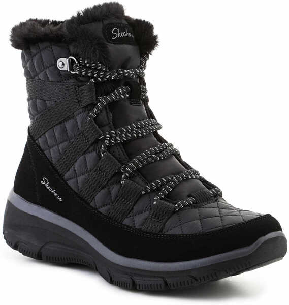 Cizme de iarna SKECHERS EASY GOING MORO STREET 167204 - BLK Black Femei (BM 16172145) 1