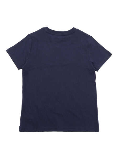 Tricouri Ralph Lauren SS CN-TOPS-T-SHIRT Blue Fete (BM 16172196) 2
