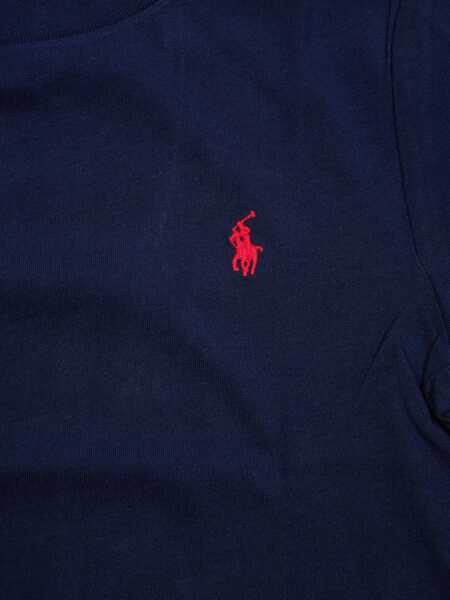 Tricouri Ralph Lauren SS CN-TOPS-T-SHIRT Blue Fete (BM 16172196) 3