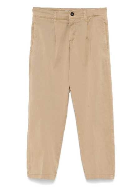 Pantaloni Paolo Pecora BOY OVER CHINO PANTS Brown Baieti (BM 16172451) 1