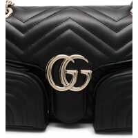 Genti de umar Dama - Genti de umar Gucci Gg Marmont Multi-Pocket Bag BLACK Femei (BM 16183443) - B-mall.ro