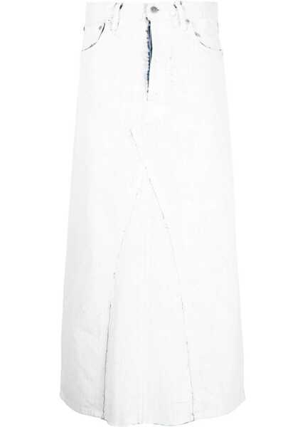 Fuste casual Maison Margiela Midi Skirt WHITE Femei (BM 16183533) 1