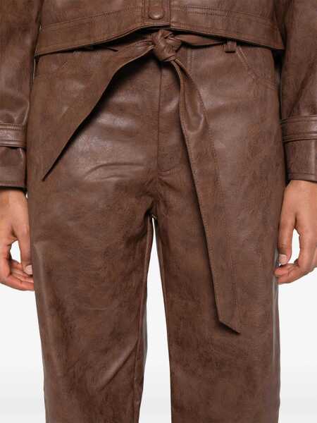 Pantaloni casual Baum und Pferdgarten Nadene Pants BROWN Femei (BM 16183572) 5