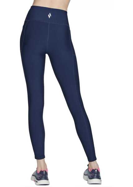 Colanti fitness SKECHERS GO Flex Rib Fl HW Legging Navy Femei (BM 16184043) 2