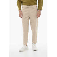 Pantaloni casual Regular Fit Slim Fit Pants With Belt Loops Barbati