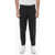 Neil Barrett Solid Color Slim Fit Chino Pants With Adjustable Ankle Black