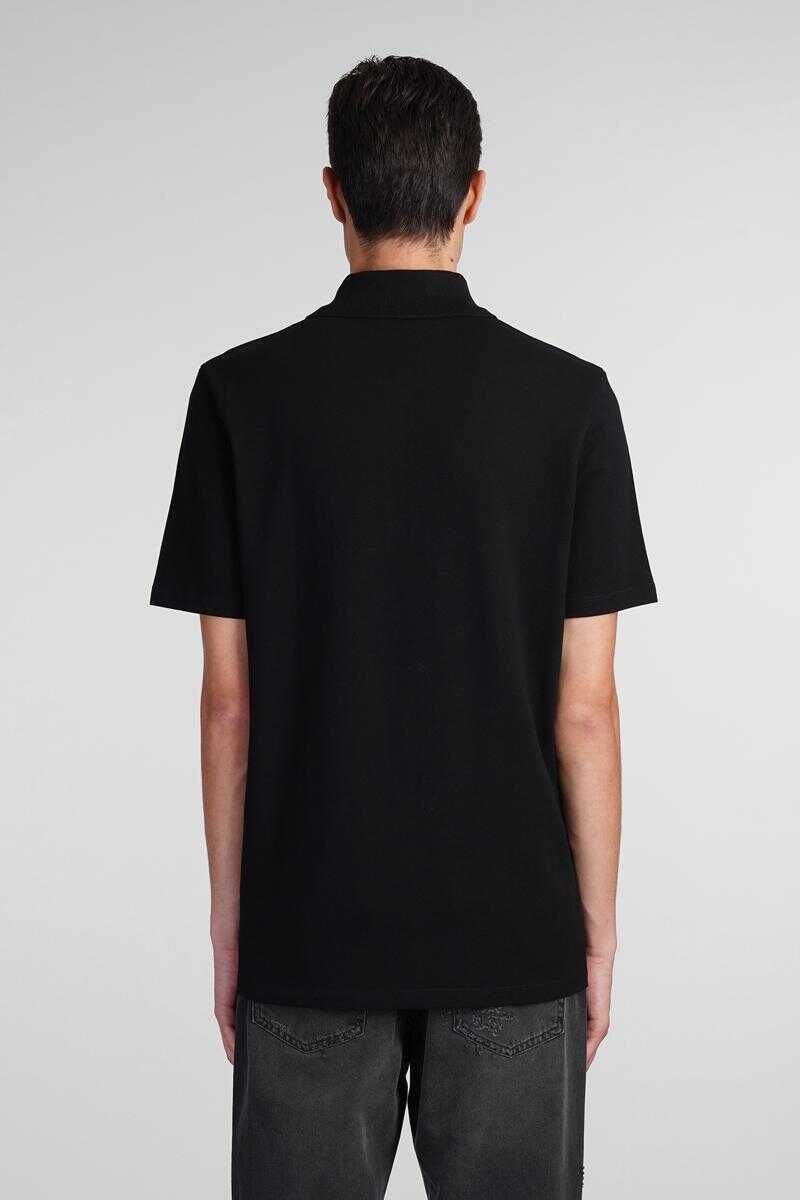 Tricouri Polo Balmain Balmain Polo Black Barbati (BM 16186800) 3