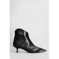 Bocanci Anna F. High Heels Ankle Boots Femei