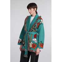 Cardigane ALANUI Dama - Cardigane ALANUI Alanui Cardigan GREEN Femei (BM 16187067) - B-mall.ro