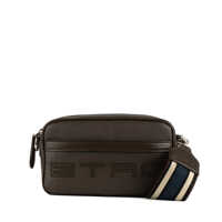 Genti Etro Camera Case Shoulder Mini Leather Brown Barbati