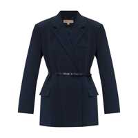 Sacouri Michael Kors Belted Db Blazer Clothing Femei