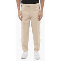Pantaloni casual Regular Fit Slim Fit Pants With Belt Loops Barbati