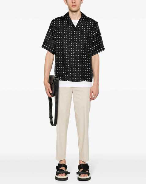 Pantaloni casual Neil Barrett Skinny Fit Cargo Pants With Belt Loops Beige Barbati (BM 16194039) 2