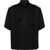 Neil Barrett Short Sleeved Loose Fit Shirt With Double Breast Pocket Black