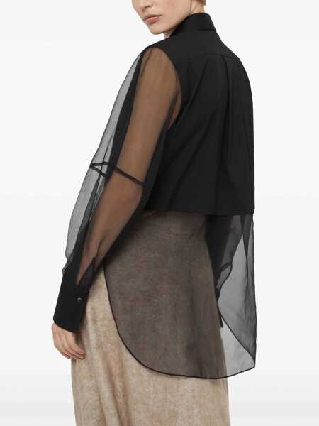 Camasi casual Brunello Cucinelli Shirt NERO Femei (BM 16194513) 4