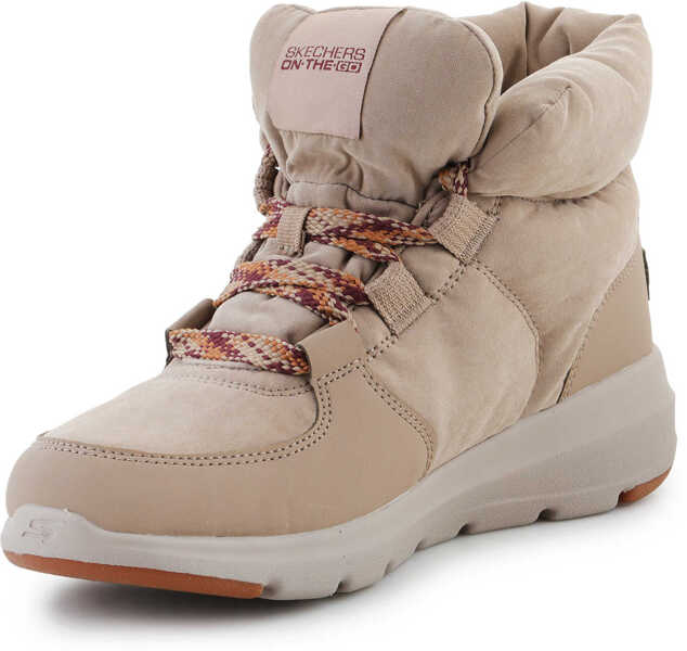 Cizme de iarna SKECHERS Glacial Ultra - Trend Up Beige Femei (BM 16194651) 3