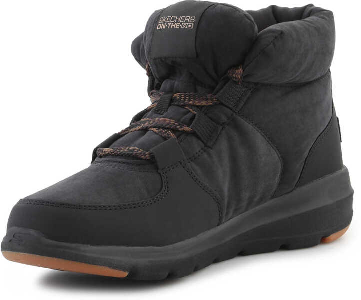 Cizme de iarna SKECHERS Glacial Ultra - Trend Up Black Black Femei (BM 16194657) 3