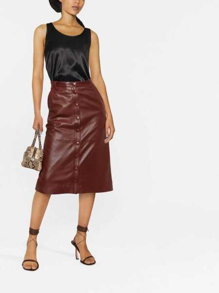 Bluze ETRO Satin Loose-Fit Tank Top Black Femei (BM 16194741) 2