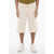 Neil Barrett Stretch Denim Loose Fit Shorts White