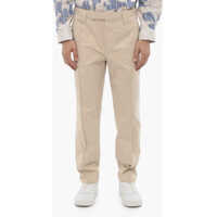 Pantaloni casual Low-Wait Slim Fit Pants With Belt Loops Barbati