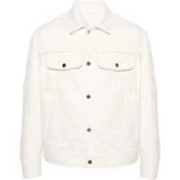 Geci de blugi Slim Fit Cotton Twill Jacket With Logoed Buttons Barbati