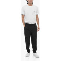 Pantaloni casual Neil Barrett pentru Barbati - Pantaloni casual Neil Barrett Double-Pleat Slim Fit Pants With Elastic Waistband Black Barbati (BM 16195110) - B-mall.ro