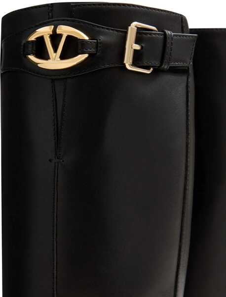 Incaltaminte Valentino Garavani Vlogo The Bold Edition Boots BLACK Femei (BM 16195380) 5