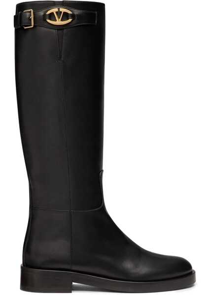 Incaltaminte Valentino Garavani Vlogo The Bold Edition Boots BLACK Femei (BM 16195380) 1