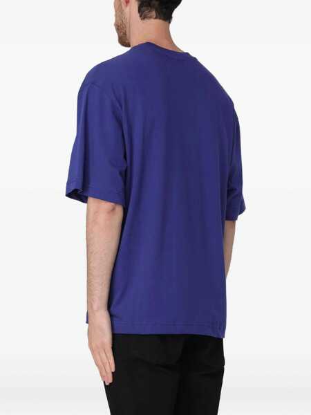 Tricouri Versace Jeans Couture Gothic Logo T-Shirt BLUE Barbati (BM 16195551) 2