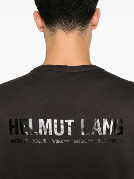 Tricouri HELMUT LANG T-Shirt Apex BROWN Barbati (BM 16195566) 4