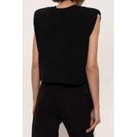 Topuri Dama - Bluze Versace Jeans Couture Tops With Logo BLACK Femei (BM 16195614) - B-mall.ro