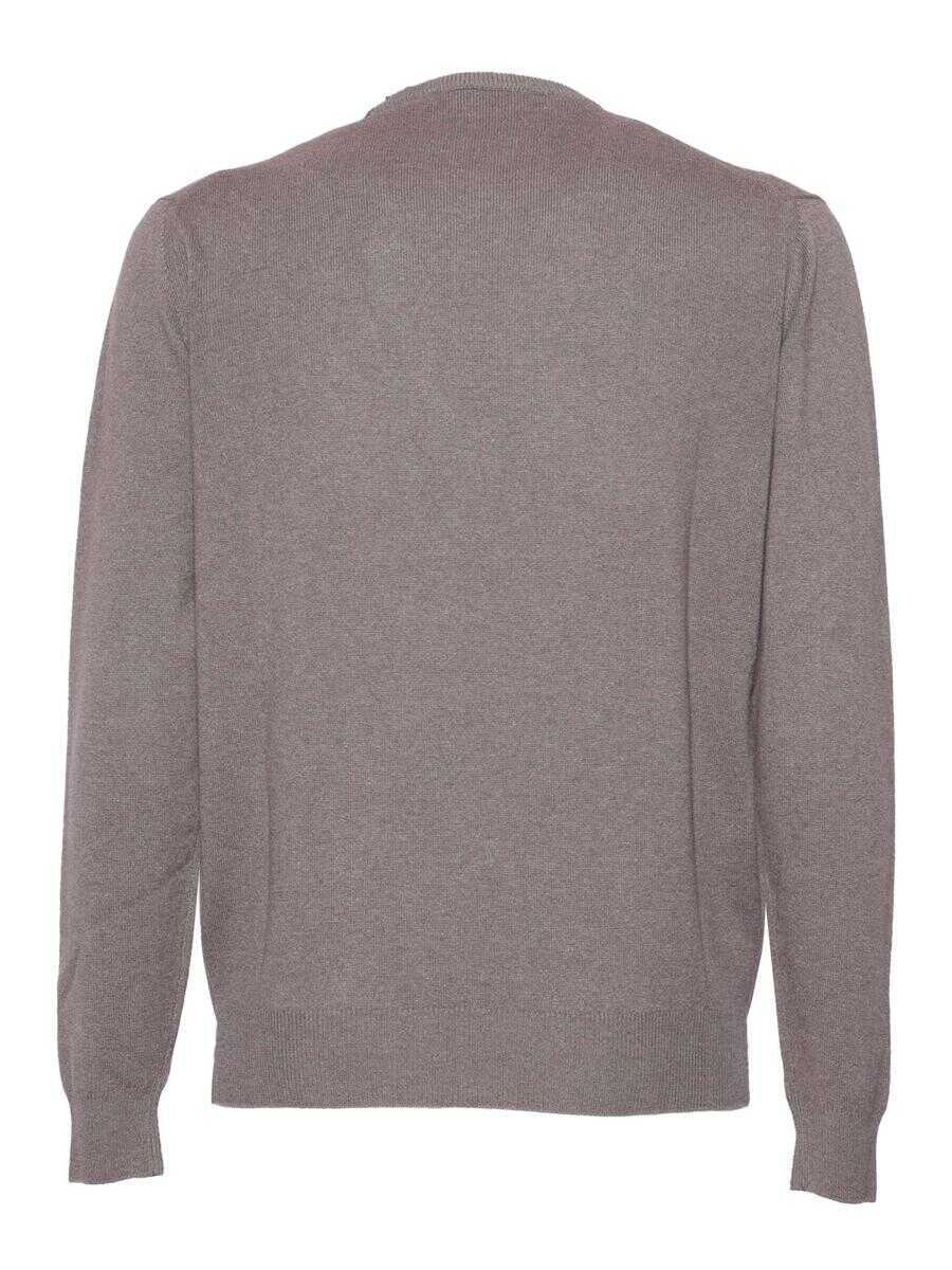 Pulovere Phi Fdl Phi Fdl Girocoll BROWN Barbati (BM 16201467) 2