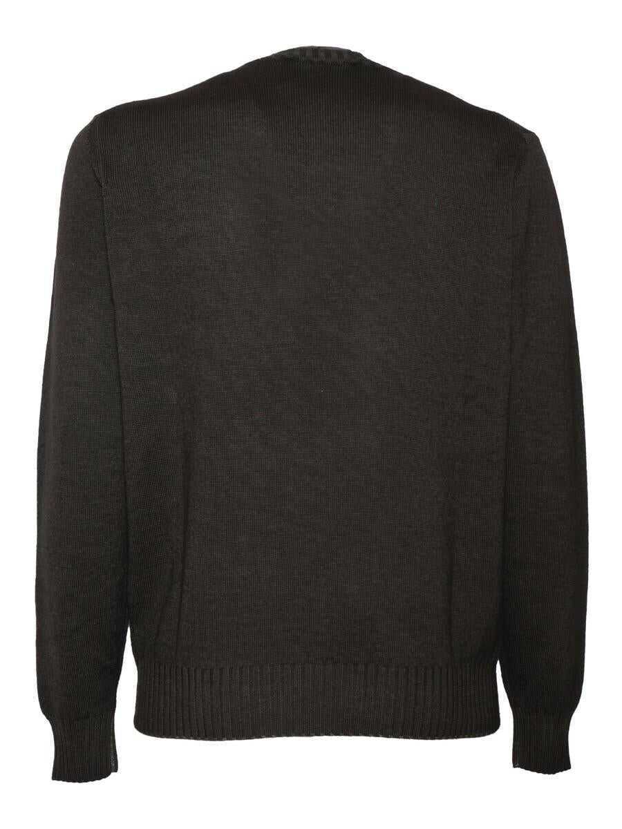 Pulovere Phi Fdl Phi Fdl Girocoll BROWN Barbati (BM 16201470) 2